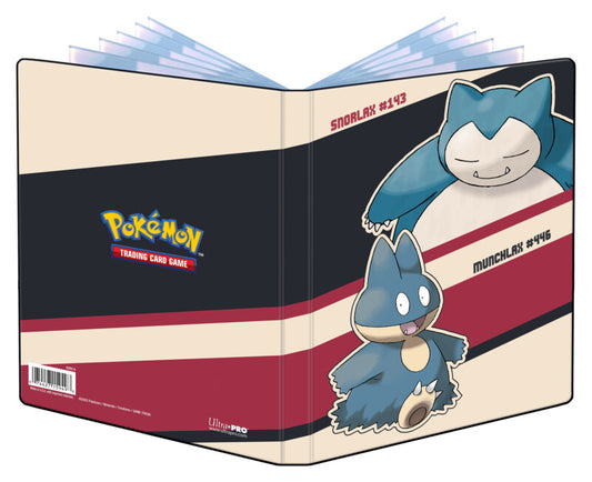 UP Pokemon Snorlax & Munchlax Portfolio 4PKT