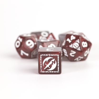 Sirius - D&D Adventure Dice Set: Fighter Red