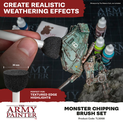 Army Painter Tools - Monster Chipping Brush Set