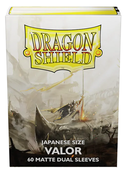Dragon Shield Japanese Dual Matte Sleeves Valor 60CT