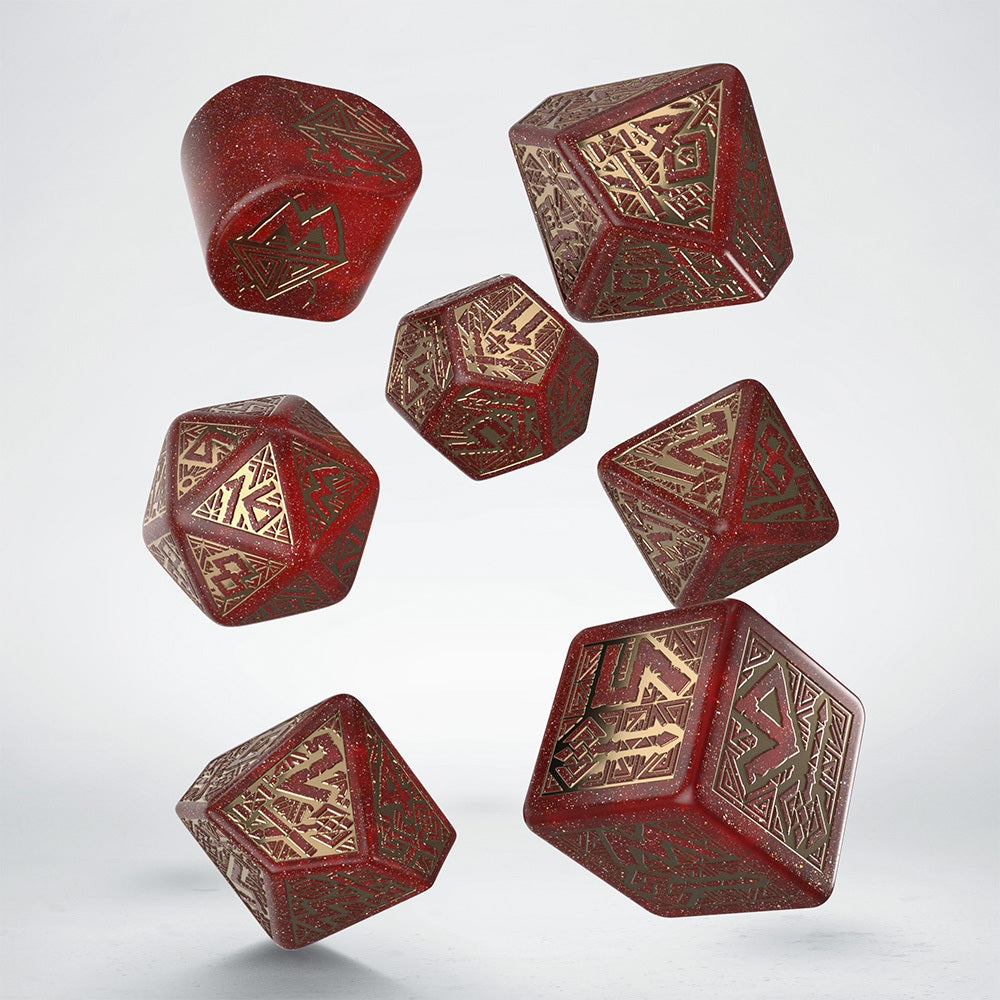 Q Workshop - Dwarven Jewels 7-Dice Set