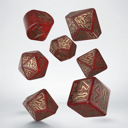 Q Workshop - Dwarven Jewels 7-Dice Set