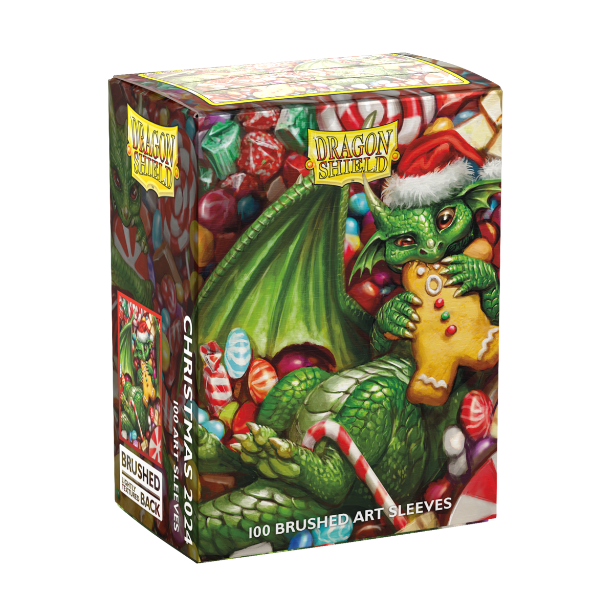 Dragon Shield Brushed Art Sleeves Christmas 2024 100CT