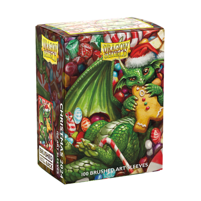 Dragon Shield Brushed Art Sleeves Christmas 2024 100CT