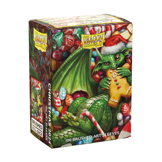 Dragon Shield Brushed Art Sleeves Christmas 2024 100CT