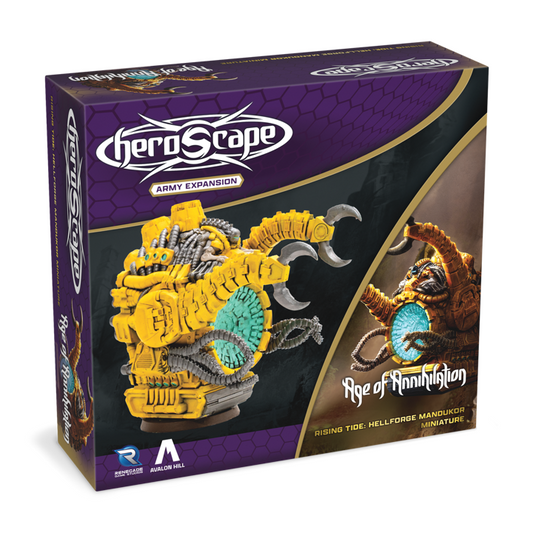 Heroscape - Rising Tide: Hellforge Mandukor Army Expansion (PRÉCOMMANDE)