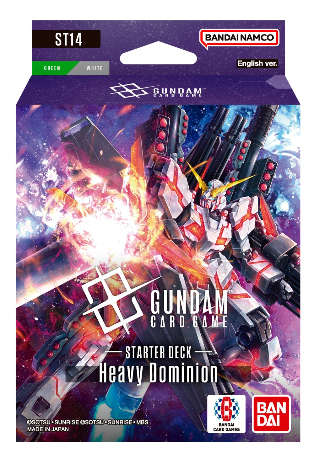 Gundam CG Starter Deck ST-14 Heavy Dominion