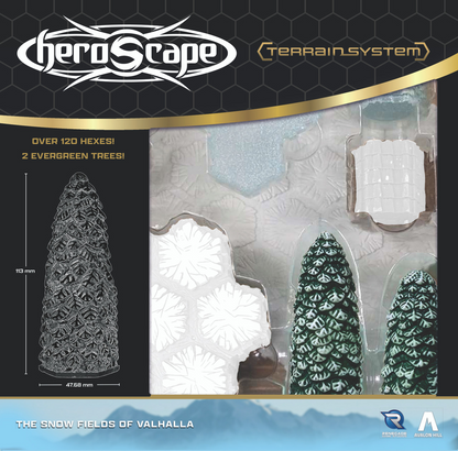 Heroscape - The Snow fields of Valhalla Terrain Expansion (PRÉCOMMANDE)