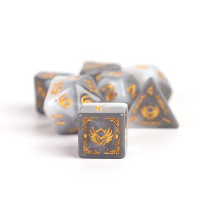 Sirius - D&D Adventure Dice Set: Paladin White