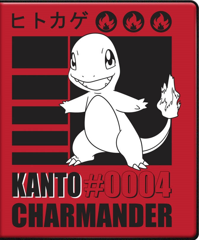 UP Pokemon Charmander 2025 Binder 4PKT