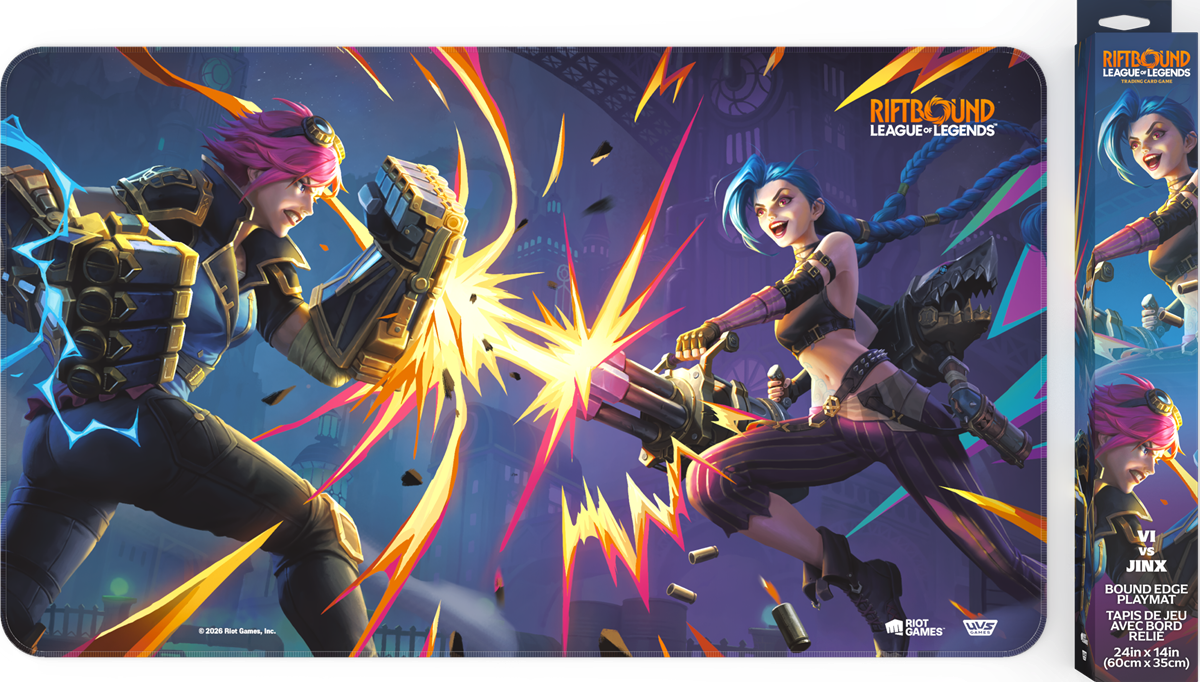 Riftbound - Vendetta Vi vs Jinx Playmat