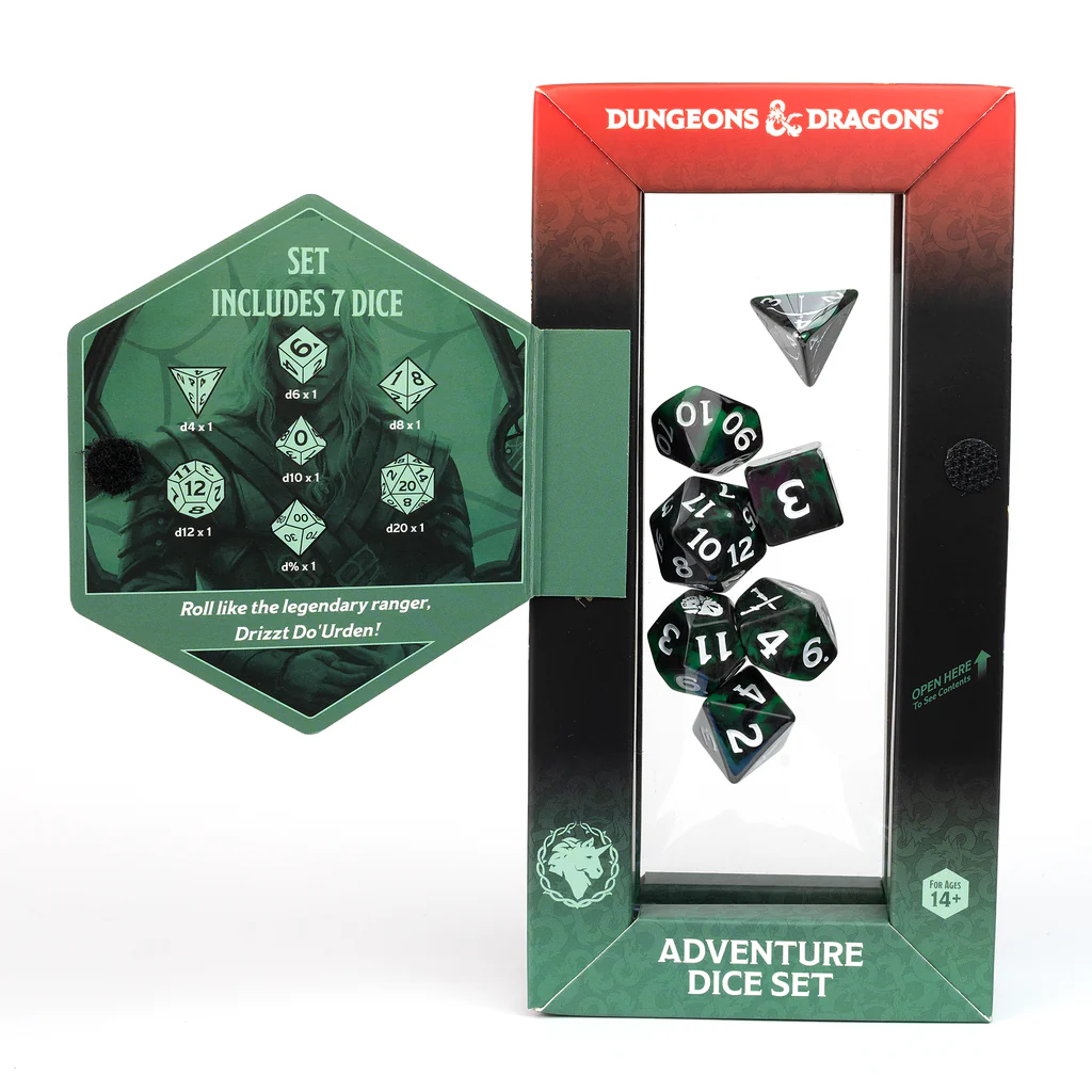 Sirius - D&D Adventure Dice Set: Legend of Drizzt