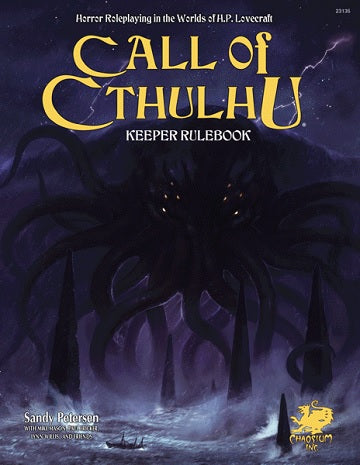 Call of Cthulhu 7th Edition - Keeper Rulebook (EN)