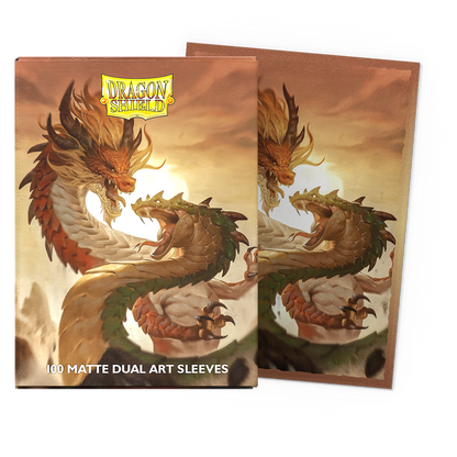 Dragon Shield Wood Snake 2025 Dual Matte Sleeves 100CT