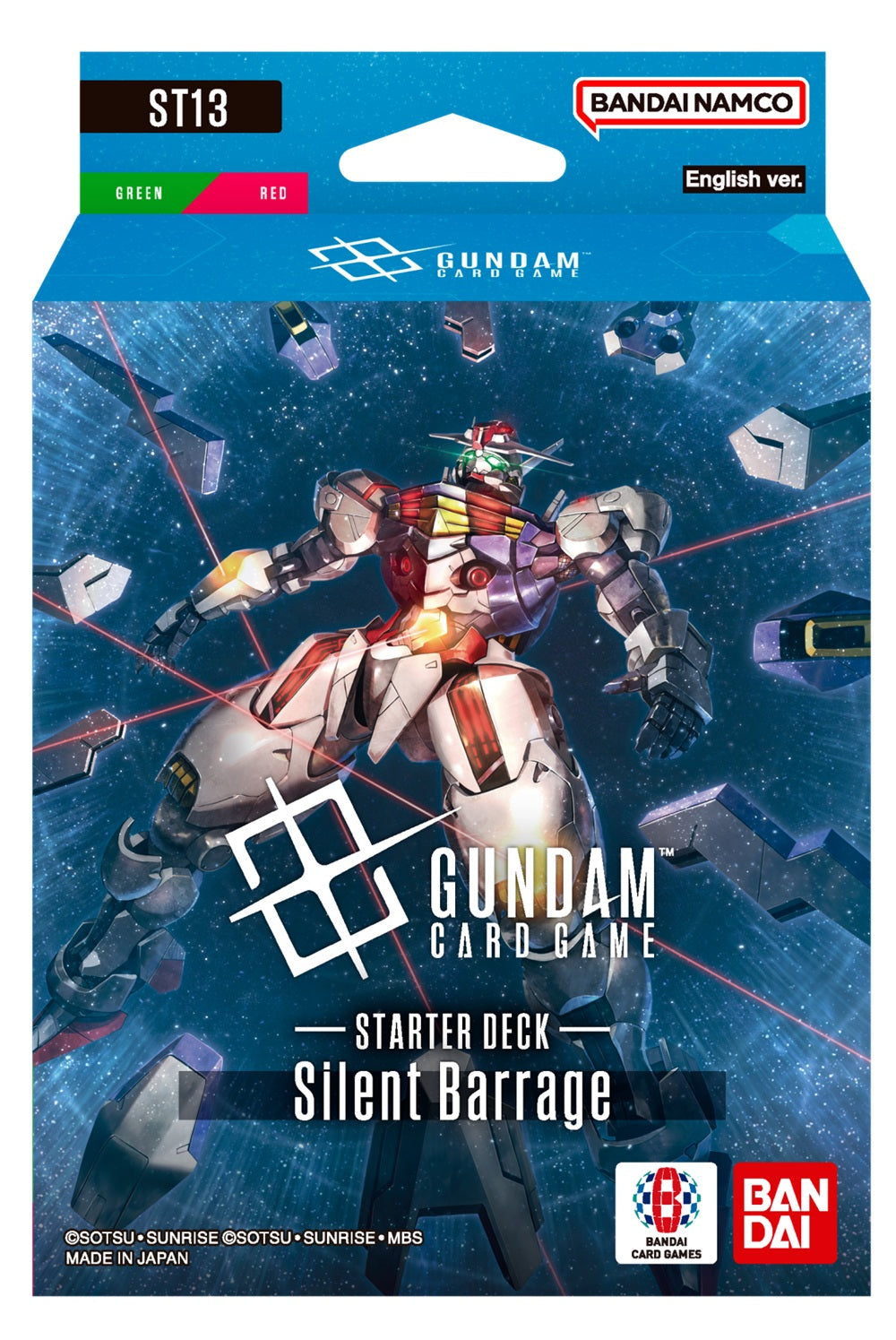 Gundam CG Starter Deck ST-13 Silent Barrage
