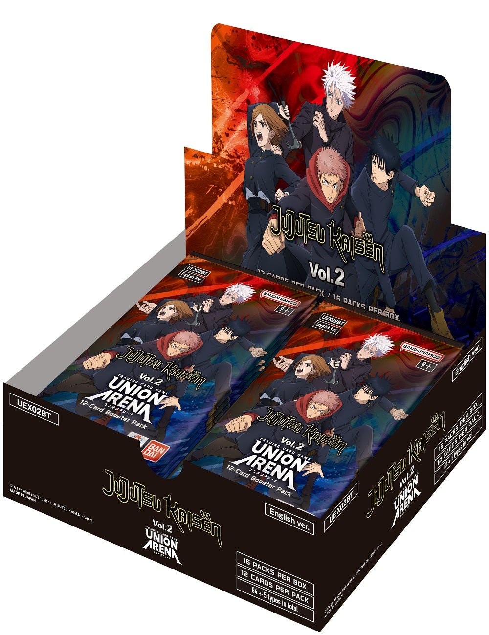 Union Arena Jujutsu Kaisen Vol.02 - Booster Box