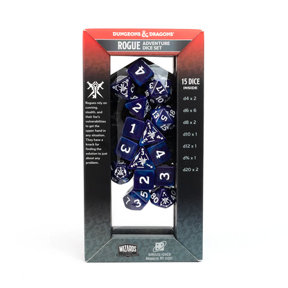 Sirius - D&D Adventure Dice Set: Rogue Purple