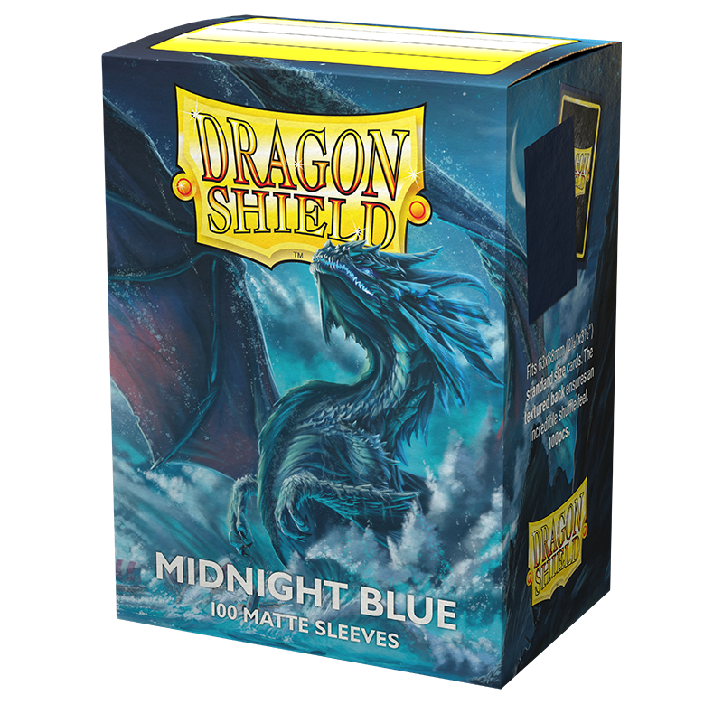 Dragon Shield Matte Sleeves Midnight Blue 100CT