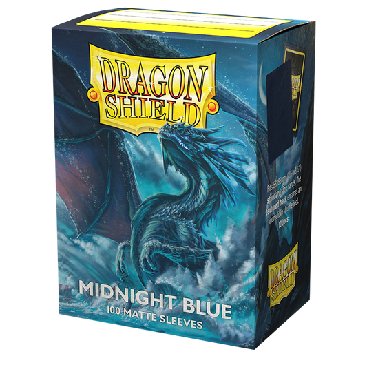 Dragon Shield Matte Sleeves Midnight Blue 100CT