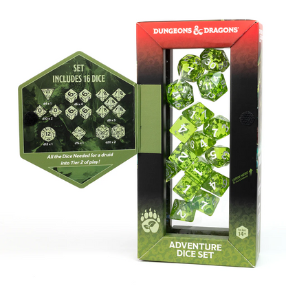 Sirius - D&D Adventure Dice Set: Druid Green