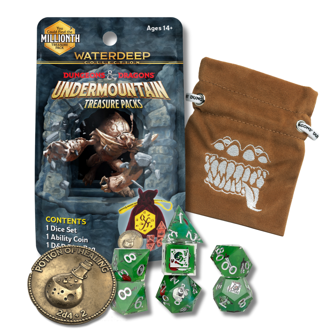 Sirius Dice - Undermountain Treasure Pack Dice Set