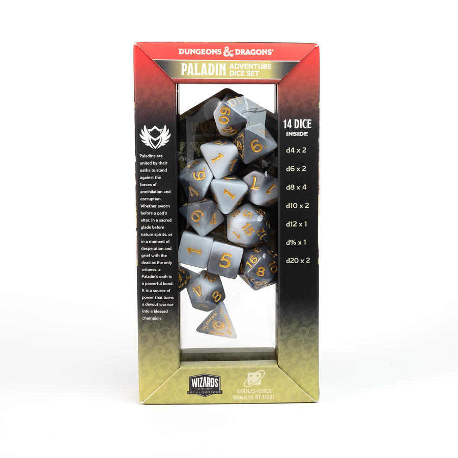 Sirius - D&D Adventure Dice Set: Paladin White