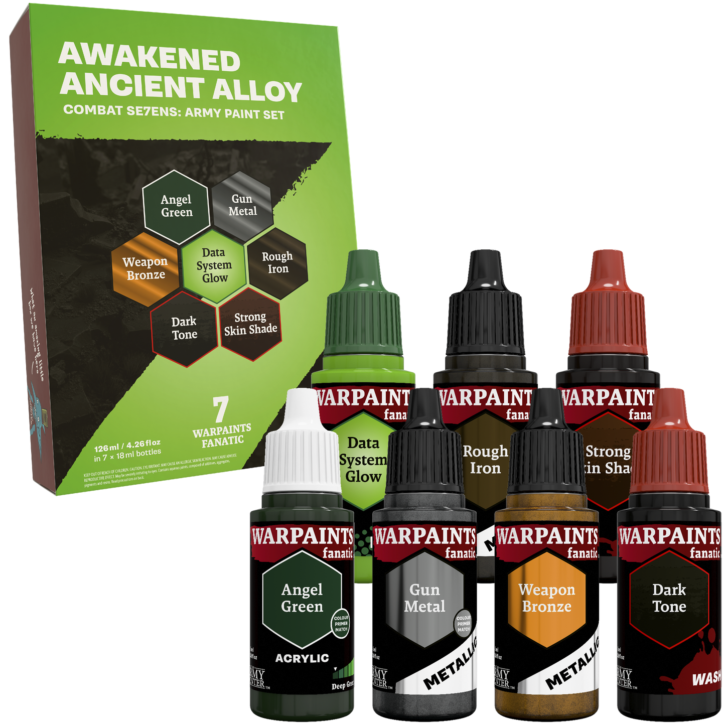 Combat Se7ens - Awakened Ancient Alloy Paint Set