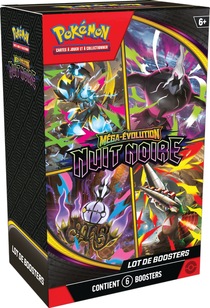 Méga-Evolution: Nuit Noire - Lot de Booster (FR)
