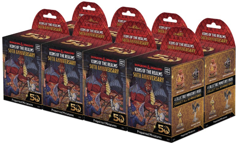 D&D Icons of the Realms -  50th Anniversary Booster Brick