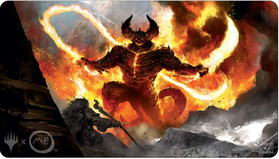 UP MTG Lord of the Rings Balrog Playmat