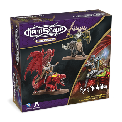 Heroscape - Rising Tide: Sonlen and Halushia, Scion of the wild Army Expansion (PRÉCOMMANDE)