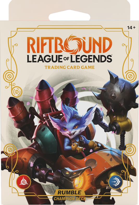 Riftbound: League of Legends TCG - Spiritforged Champion Deck Rumble (PRECOMMANDE)
