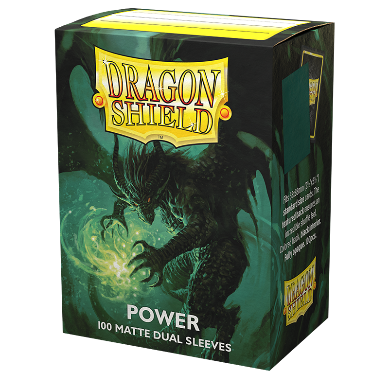 Dragon Shield Dual Matte Sleeves Power 100CT