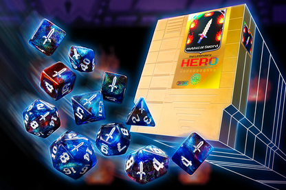 1UP-Dice Set - Mythical Sword