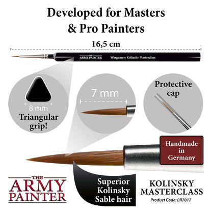 Army Painter - Wargamer: Kolinsky Masterclass Brush