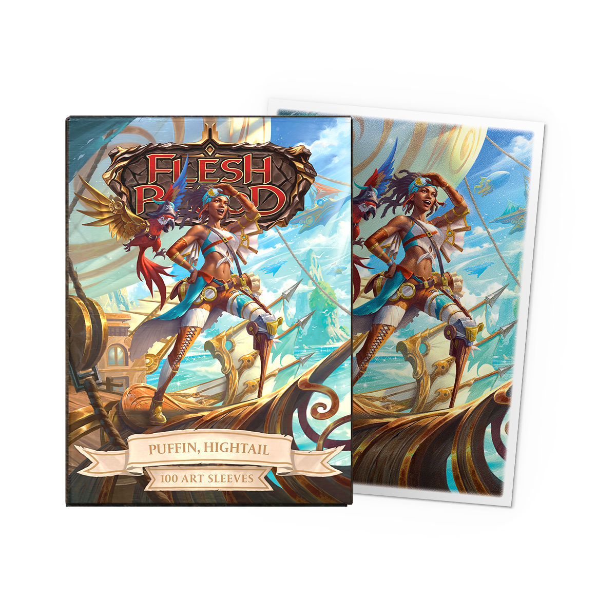 Dragon Shield FAB Puffin Hightail Matte Sleeves 100CT