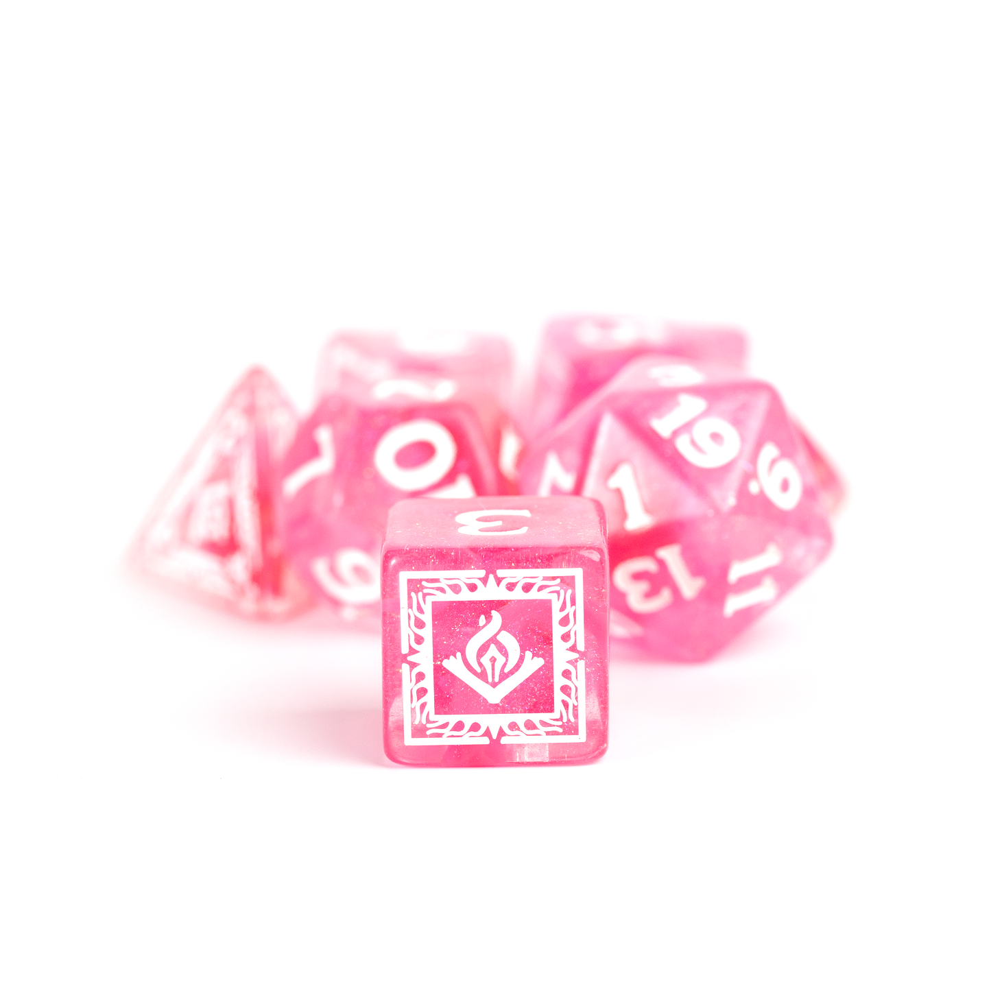 Sirius - D&D Adventure Dice Set: Wizard Fuchsia