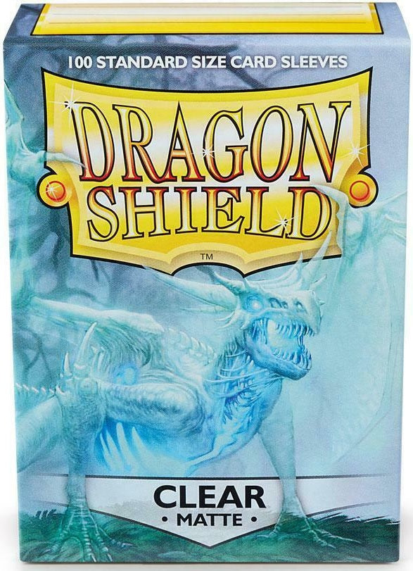 Dragon Shield Matte Sleeves Clear 100CT