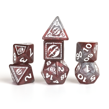 Sirius - D&D Adventure Dice Set: Fighter Red