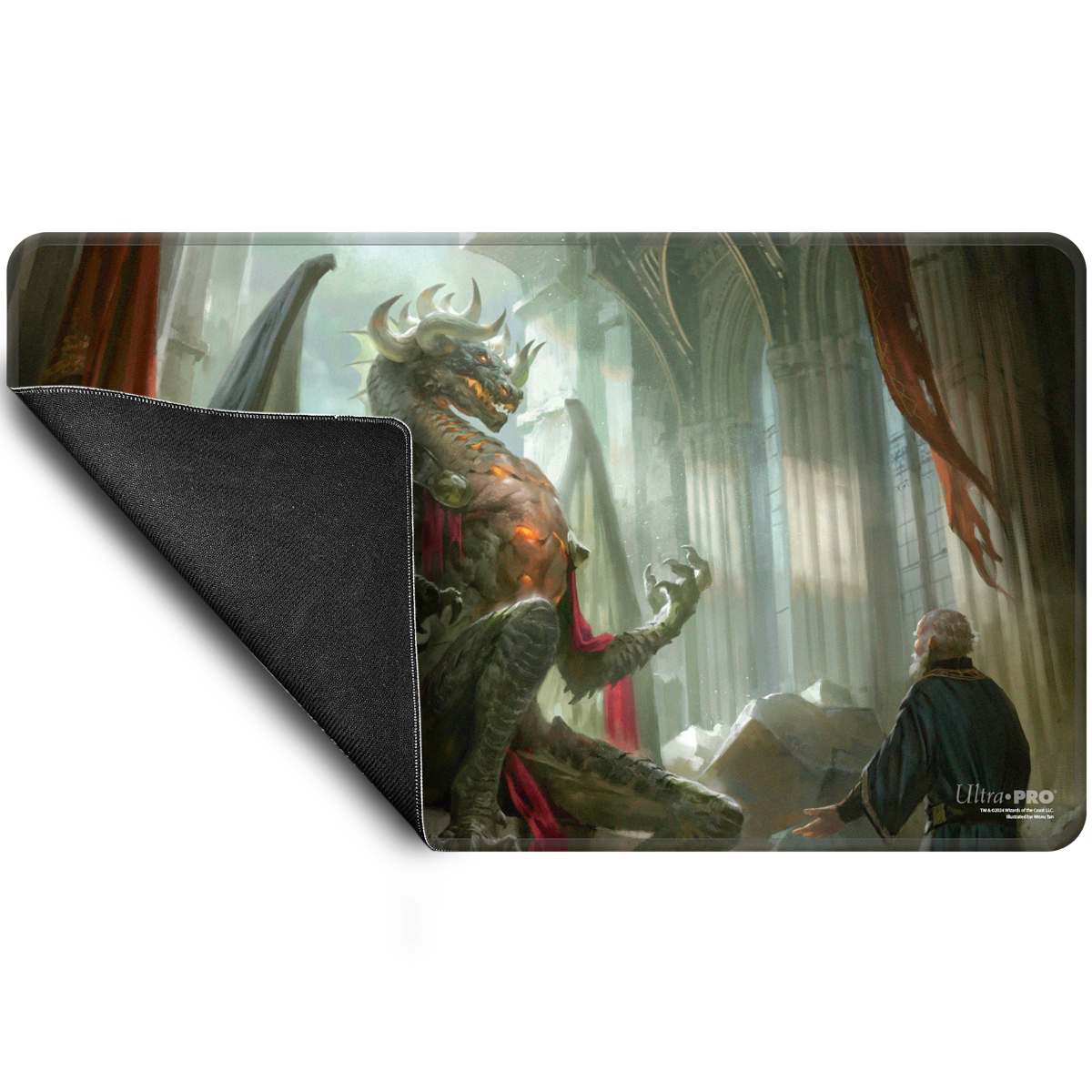 UP MTG 3 Color Series Korvold stitched Playmat