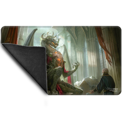 UP MTG 3 Color Series Korvold stitched Playmat