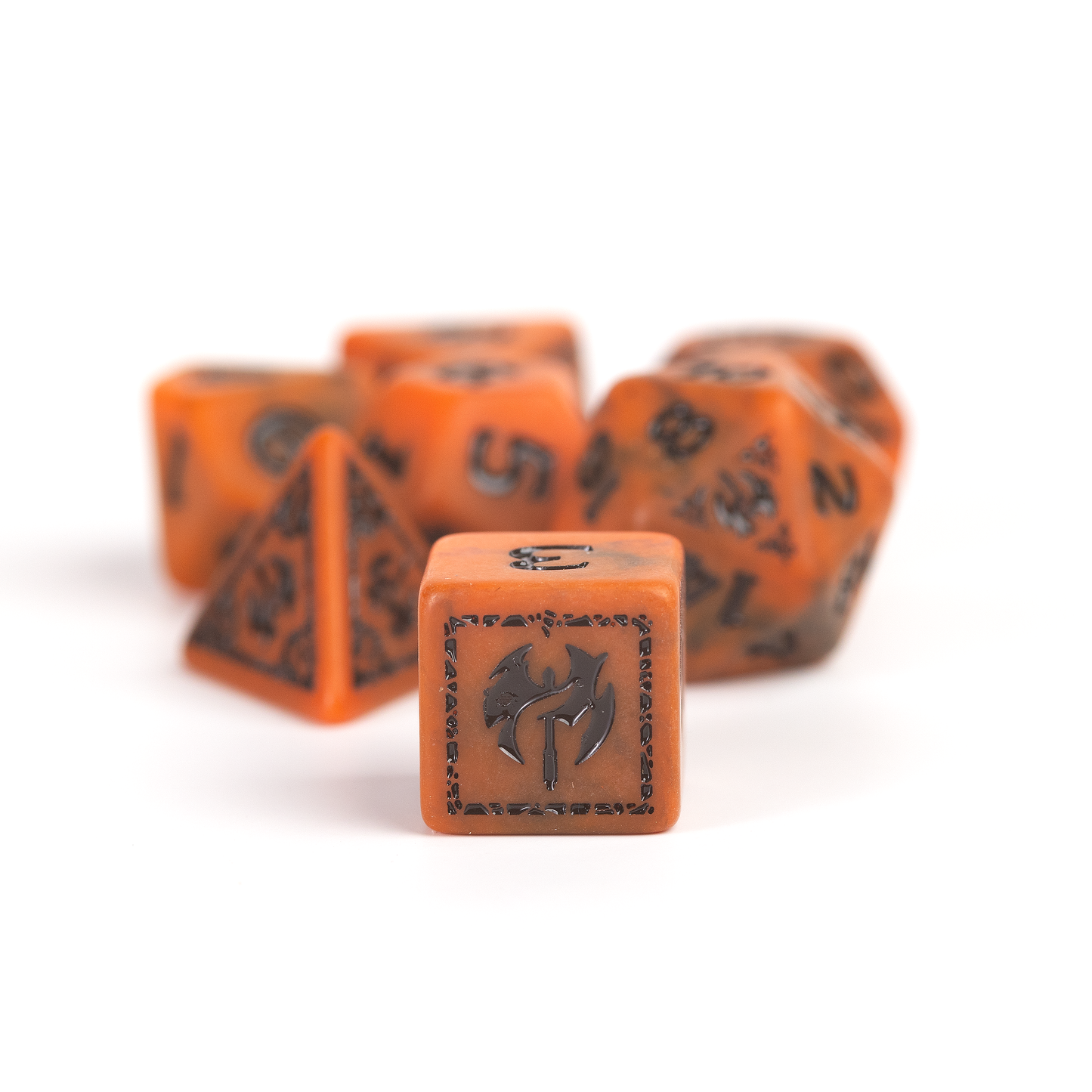 Sirius - D&D Adventure Dice Set: Barbarian Orange