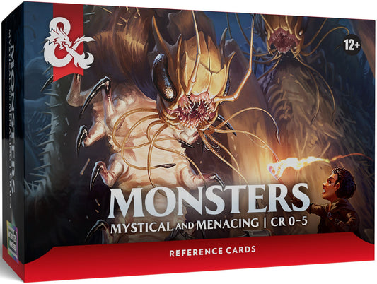 Dungeons & Dragons - Reference Cards Mystical and Menacing CR 0-5