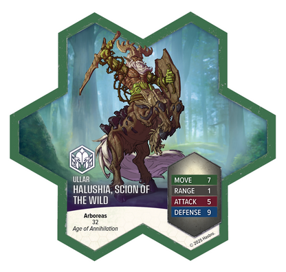 Heroscape - Rising Tide: Sonlen and Halushia, Scion of the wild Army Expansion (PRÉCOMMANDE)