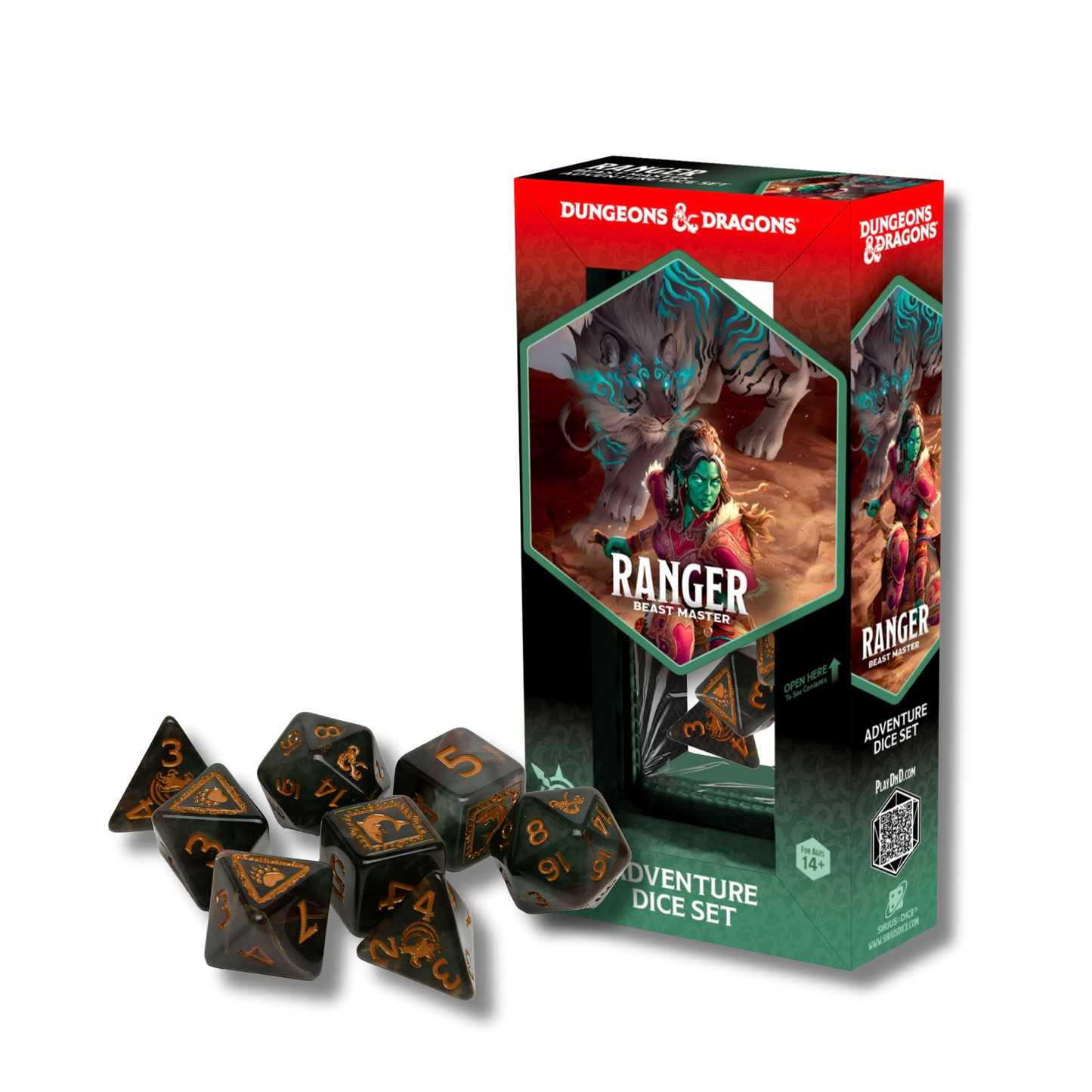 Sirius - D&D Adventure Dice Set: Ranger Beast Master
