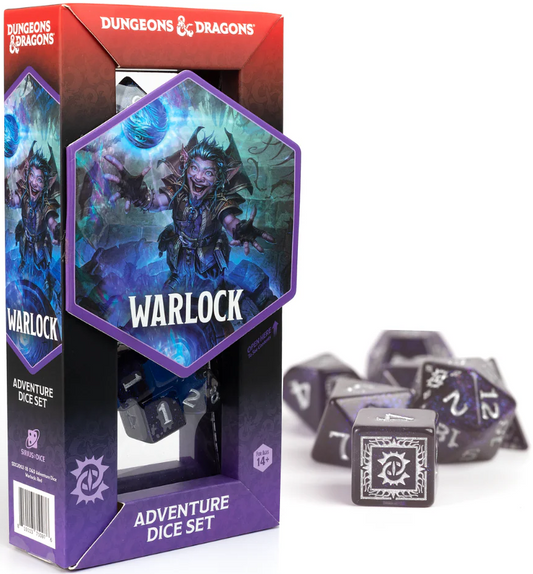 Sirius - D&D Adventure Dice Set: Warlock Purple