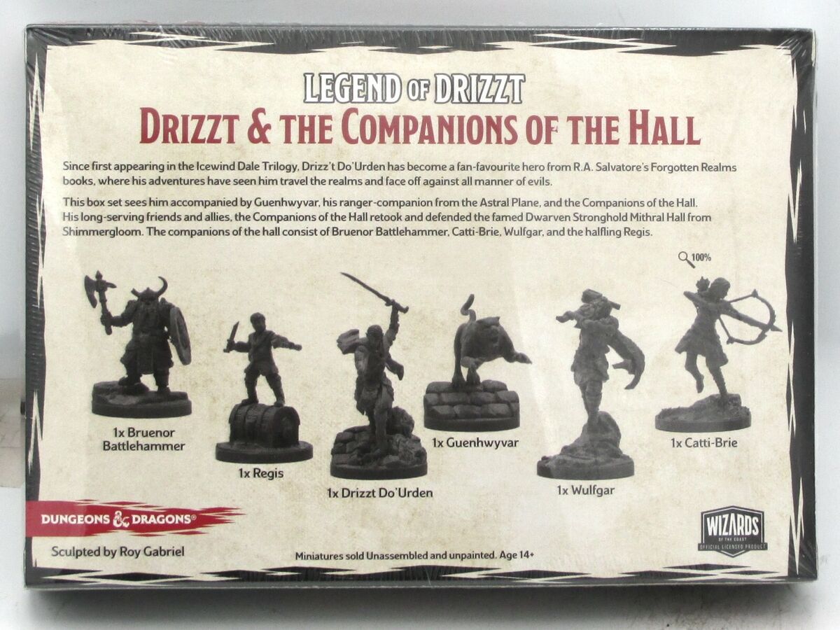 D&D Collector's Series - Drizzt & The companions of the Hall