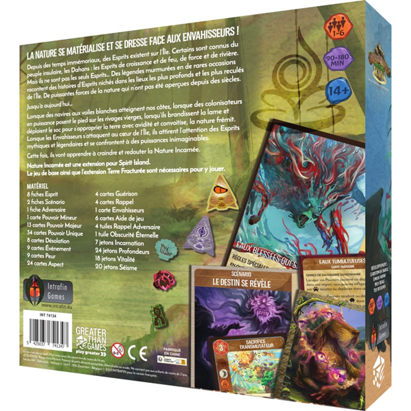 Spirit Island - Ext. Nature Incarnée (FR)