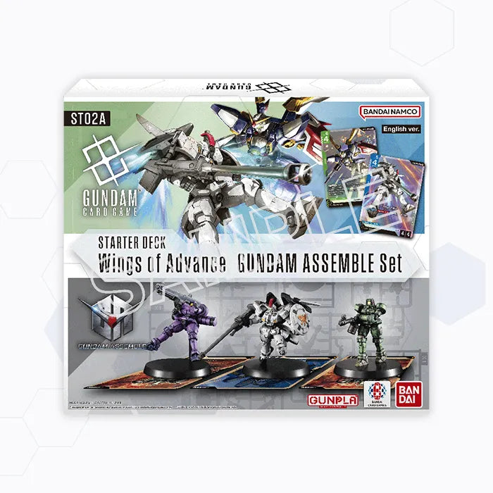 Gundam CG Assemble Starter Deck ST-02a Wings of Advance