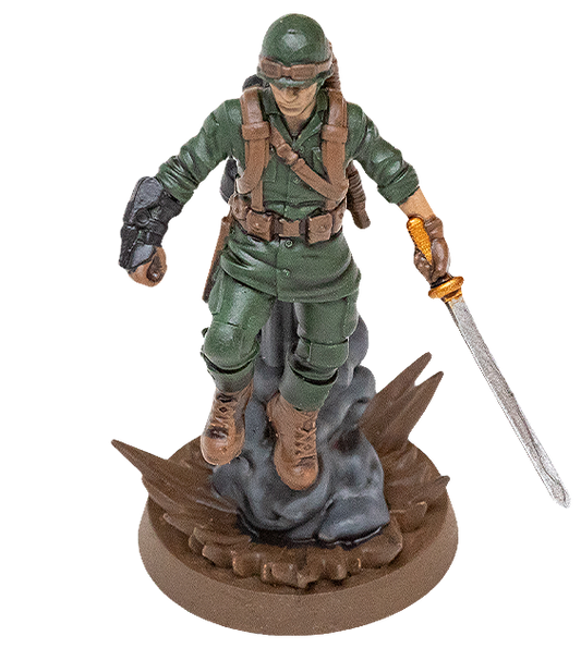 Heroscape - Sgt. Drake Alexander